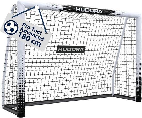 Bramka Piłkarska Hudora Pro Tect 180X120 Cm Biała