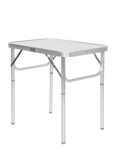 2058 Table de camping pliable aluminium hauteur réglable 25-60 cm