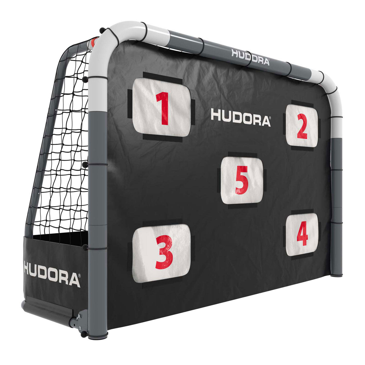 Hudora Fussballtor Roco 180 mit Torwand 2/7