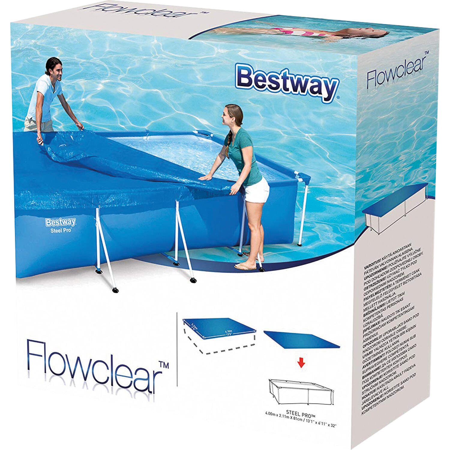 Bestway Couverture Passaat rectangle 400 2/6