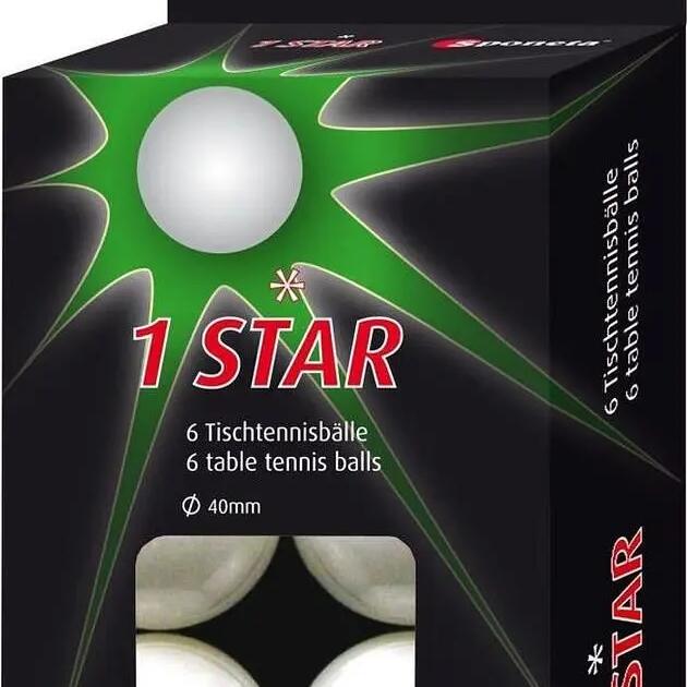 Sponeta Table Tennis Balls * Pack of 6
