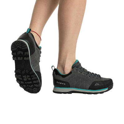 Dames trekking schoenen kadva stride low waterproof