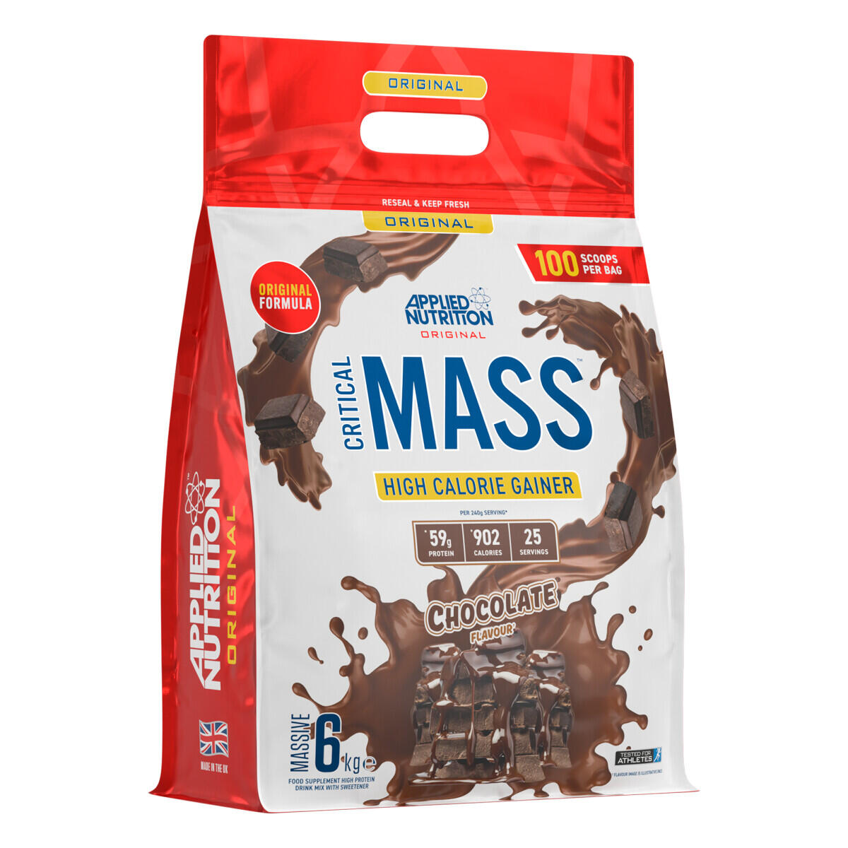 APPLIED NUTRITION Hard gainer - Critical Mass Original - Cioccolato 6000g