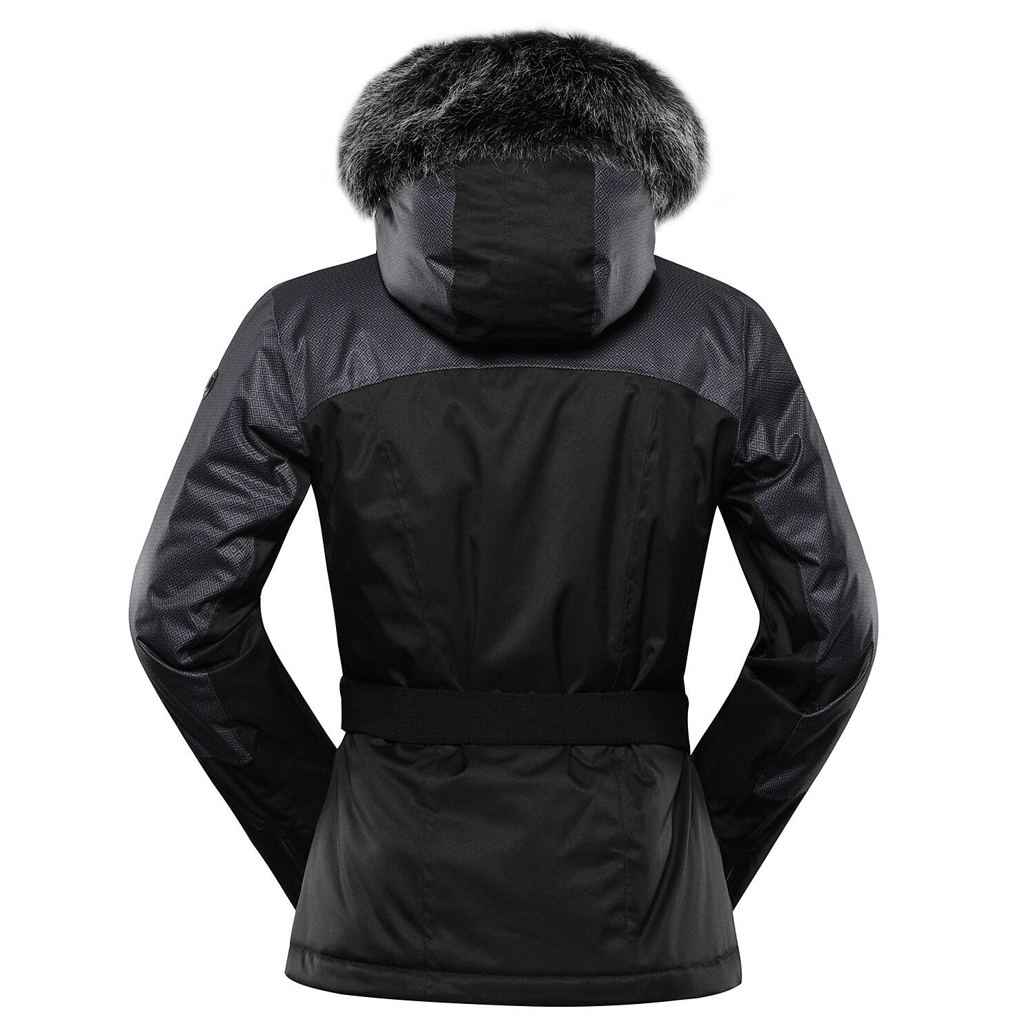 Women's Ski Jacket ALPINE PRO Olada Black XXL 2/7