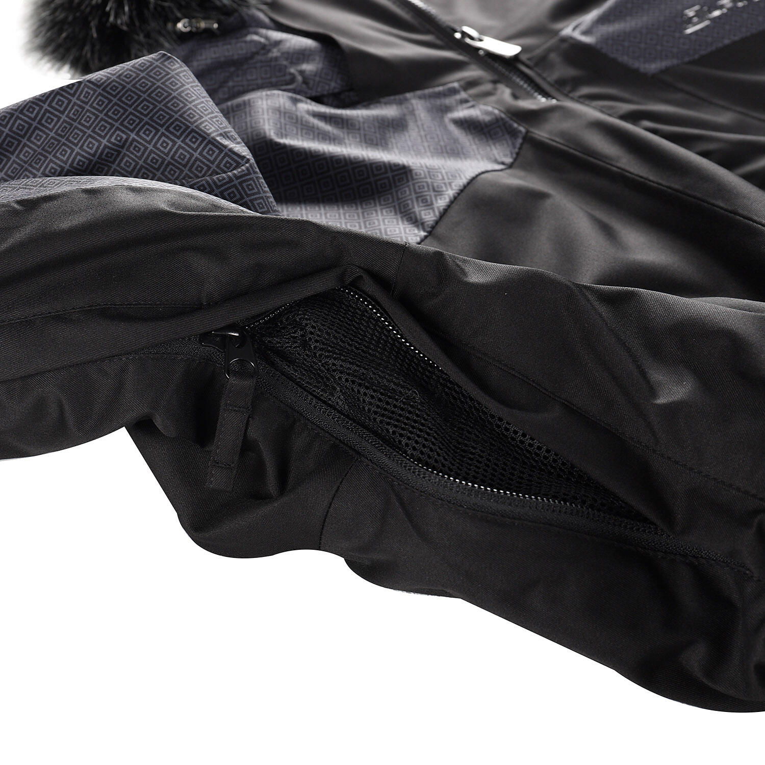 Women's Ski Jacket ALPINE PRO Olada Black XXL 4/7