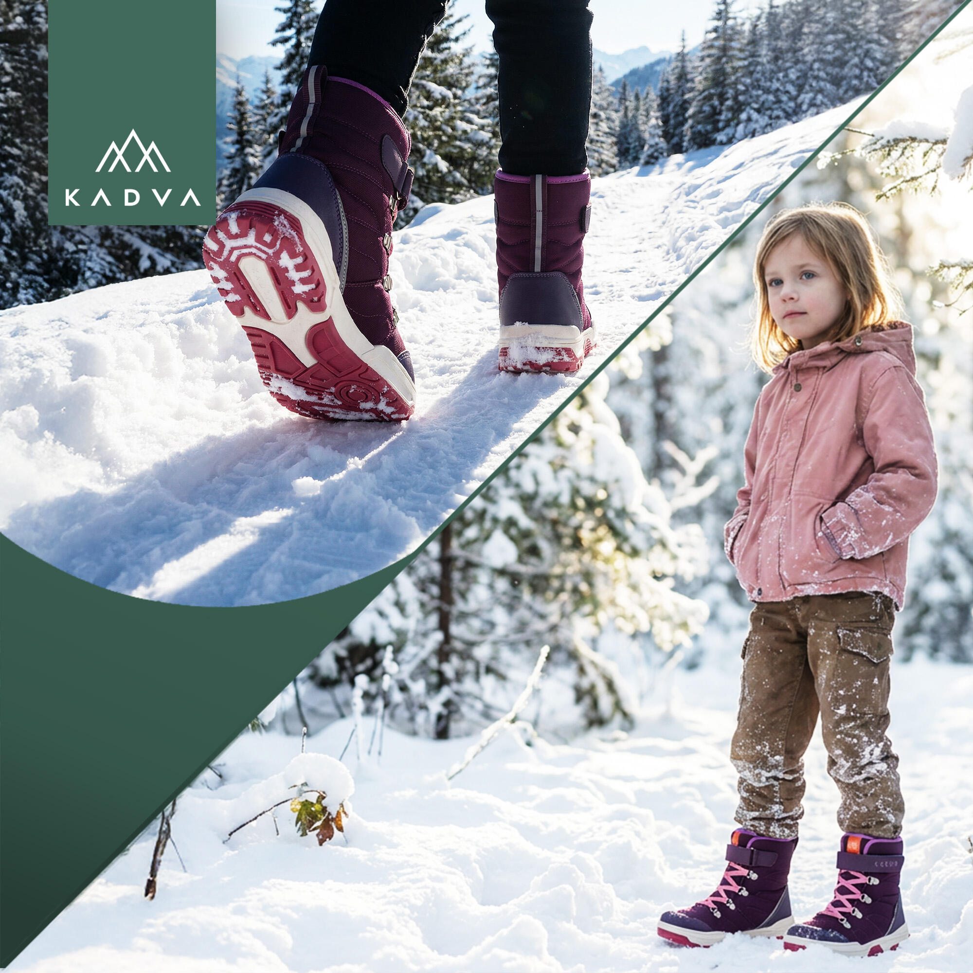 Botas de neve infantis KADVA Flow WaterProof 6/6