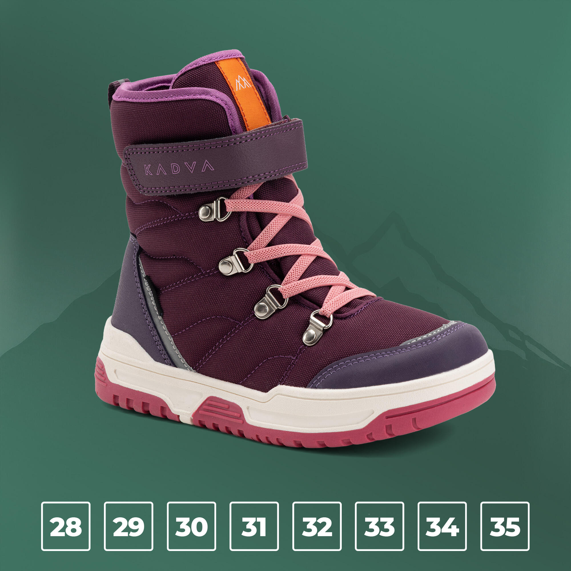 Botas de neve infantis KADVA Flow WaterProof 2/6