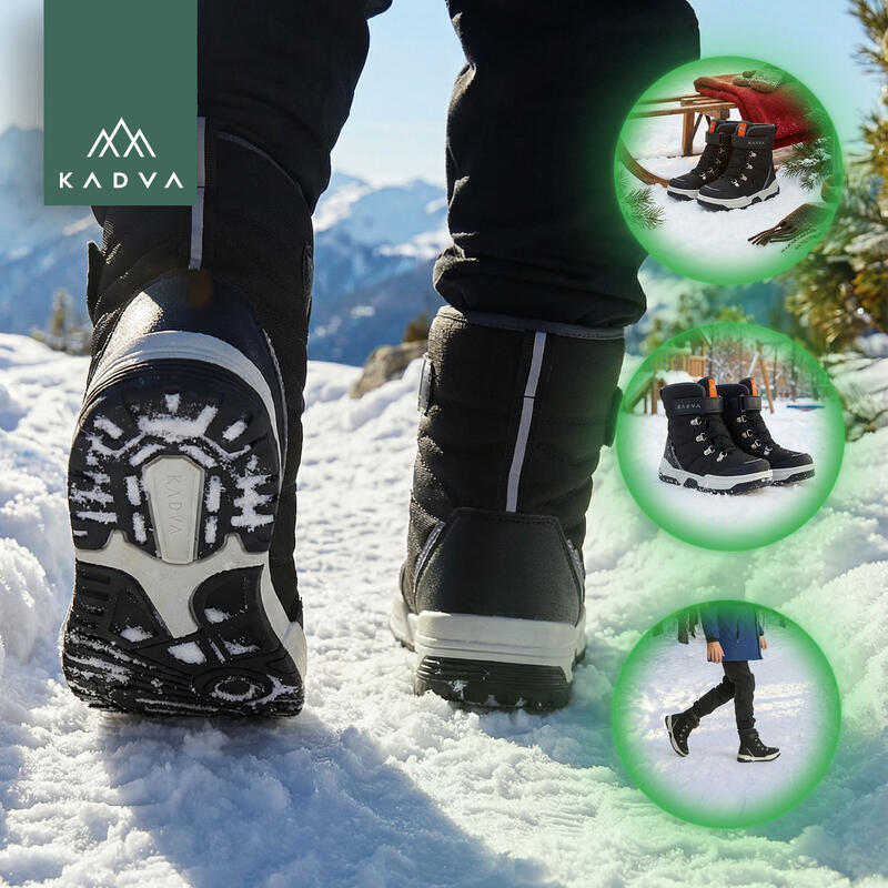 Ghete de iarnă pentru copii KADVA Flow WaterProof