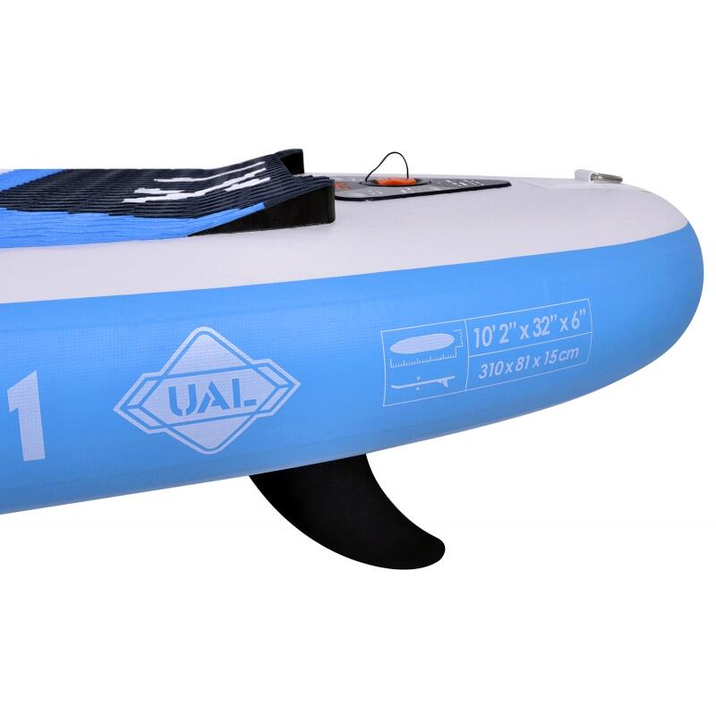 Placă de surf gonflabilă cu scaun de caiac - cu accesorii - Zray - 310x81x15 cm