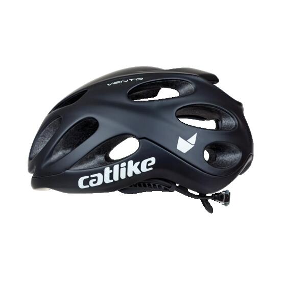 CATLIKE Vento Casque Vélo Aéro Route / VTT / Gravel Noir Métallisé Mat