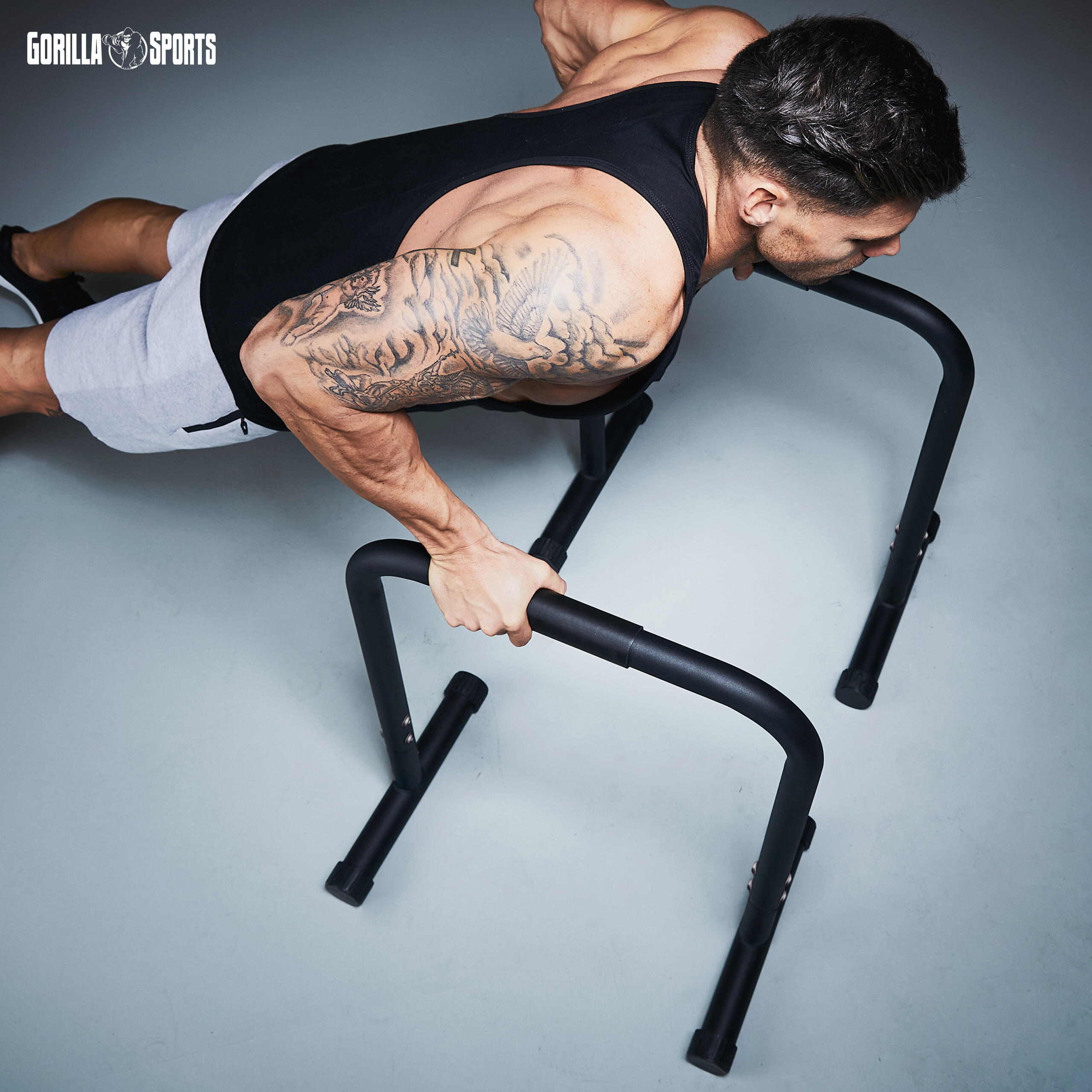 BARRES PARALLÈLES | BARRES A DIPS ET CROSS TRAINING| 73CM | COLORIS AU CHOIX 4/7