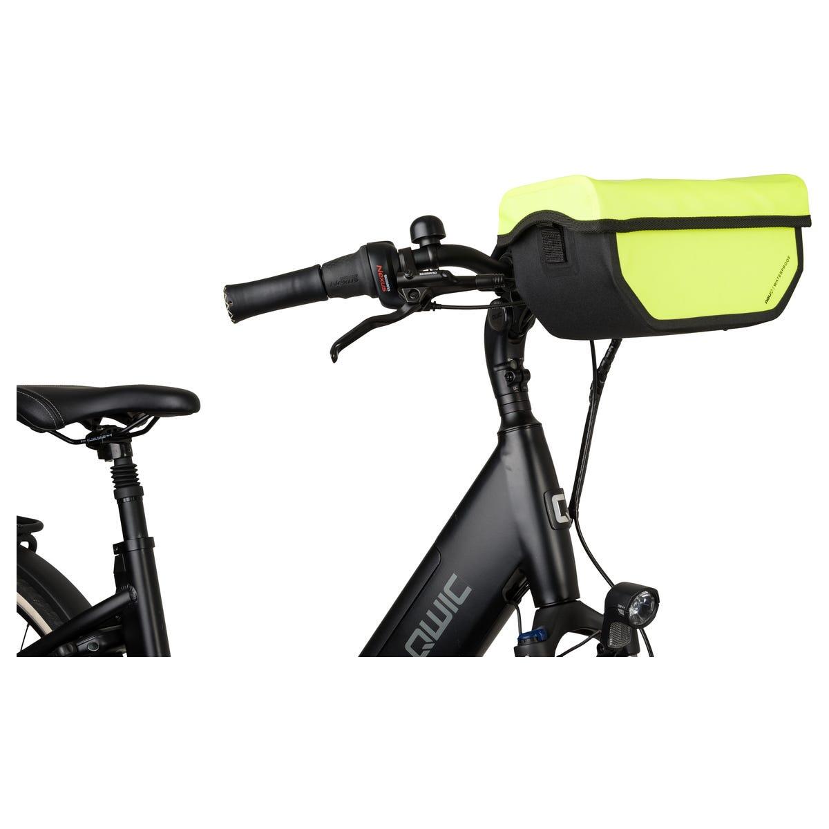 Sacoche De Guidon MIVELO KLICKfix – Étanche, Spacieuse Et Compatible Vélo électrique – Vert Menthe