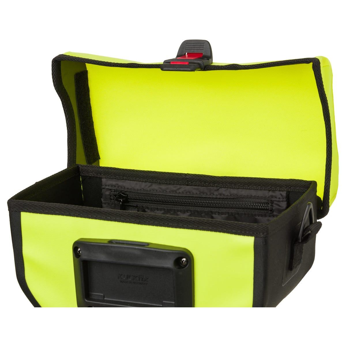 Clean Borsa da manubrio Shelter KLICKfix Medium Neon Yellow 4/7