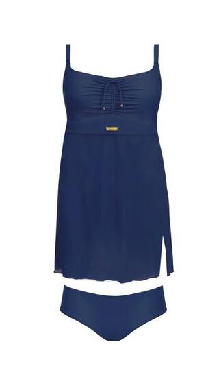 Strój kąpielowy plażowy damski tankini Self Tankini Fashion