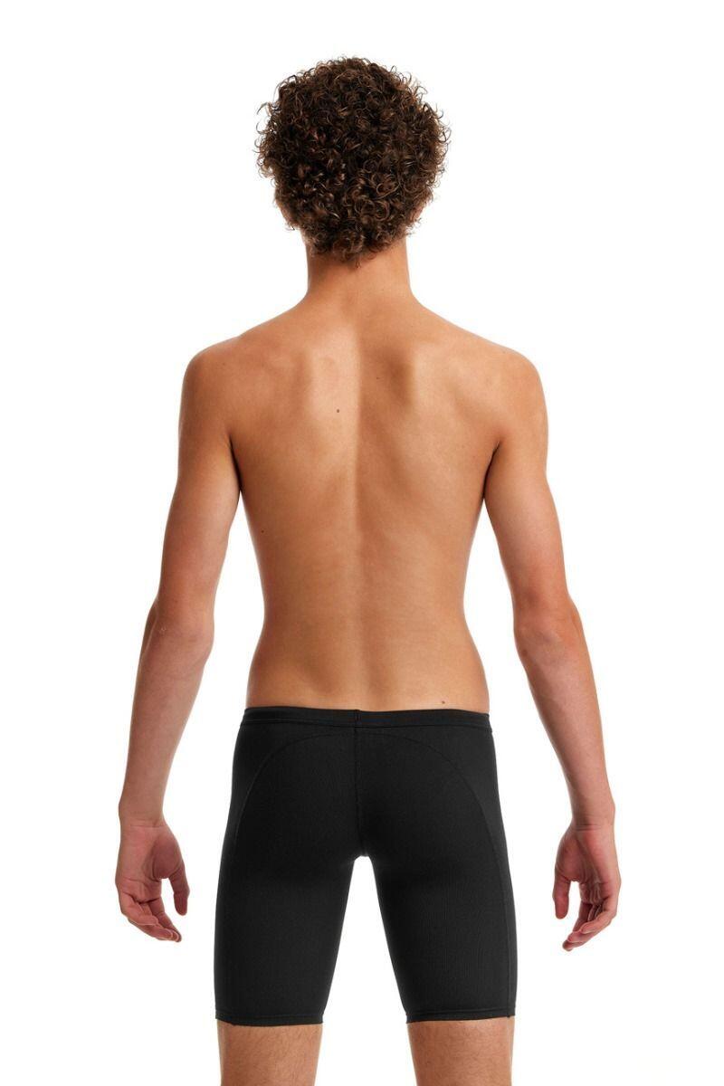 Kąpielówki spodenki na basen chłopięce Funky Trunks Still Black 2/5