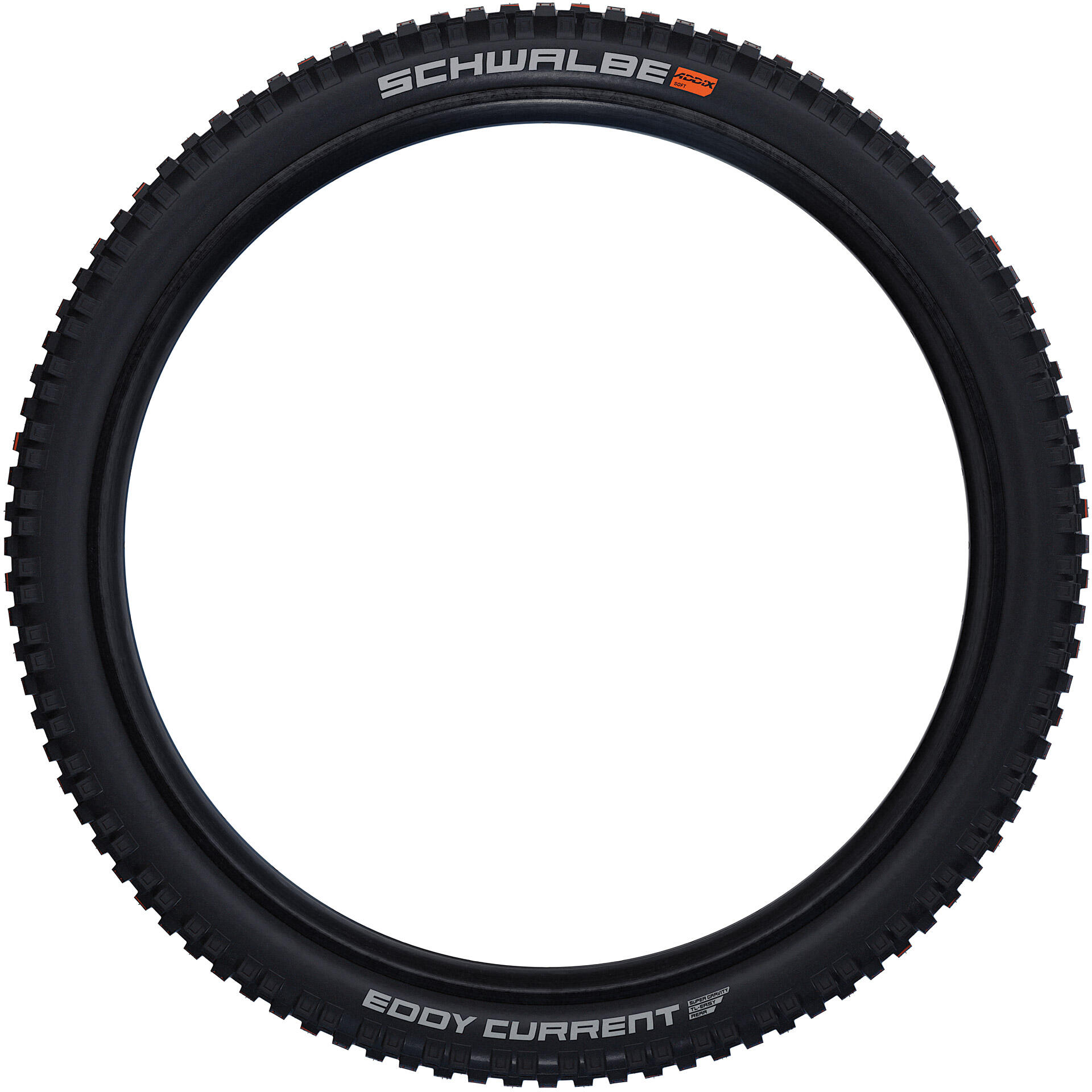 PNEU  VTT  29 X 2.60 SCHWALBE EDDY CURRENT REAR ADDIX SUPER GRAVITY NOIR 65-622 3/7