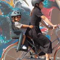 Siège Enfant Vélo Arrière Sur Petit Cadre/29er JOY Jean / Jaune 4/6