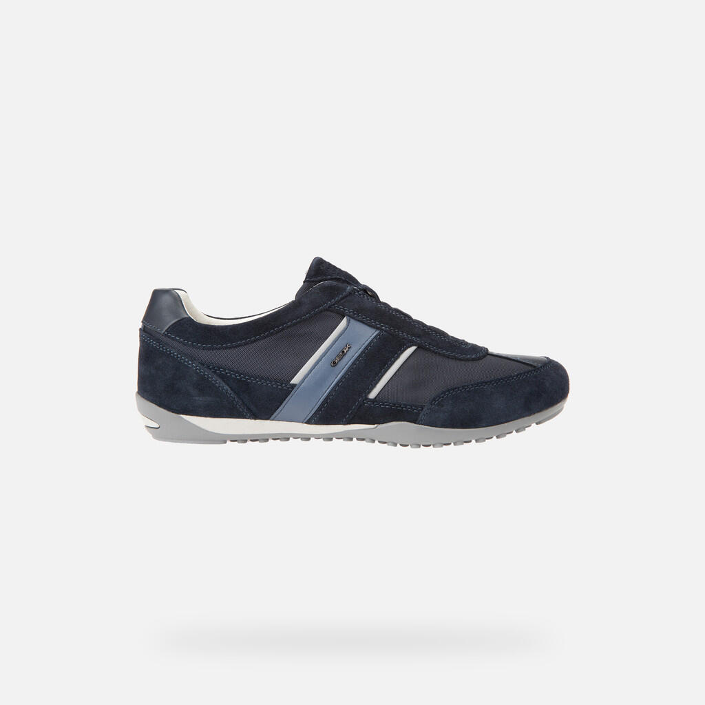 Baskets Homme U WELLS Bleu Marine 2/7