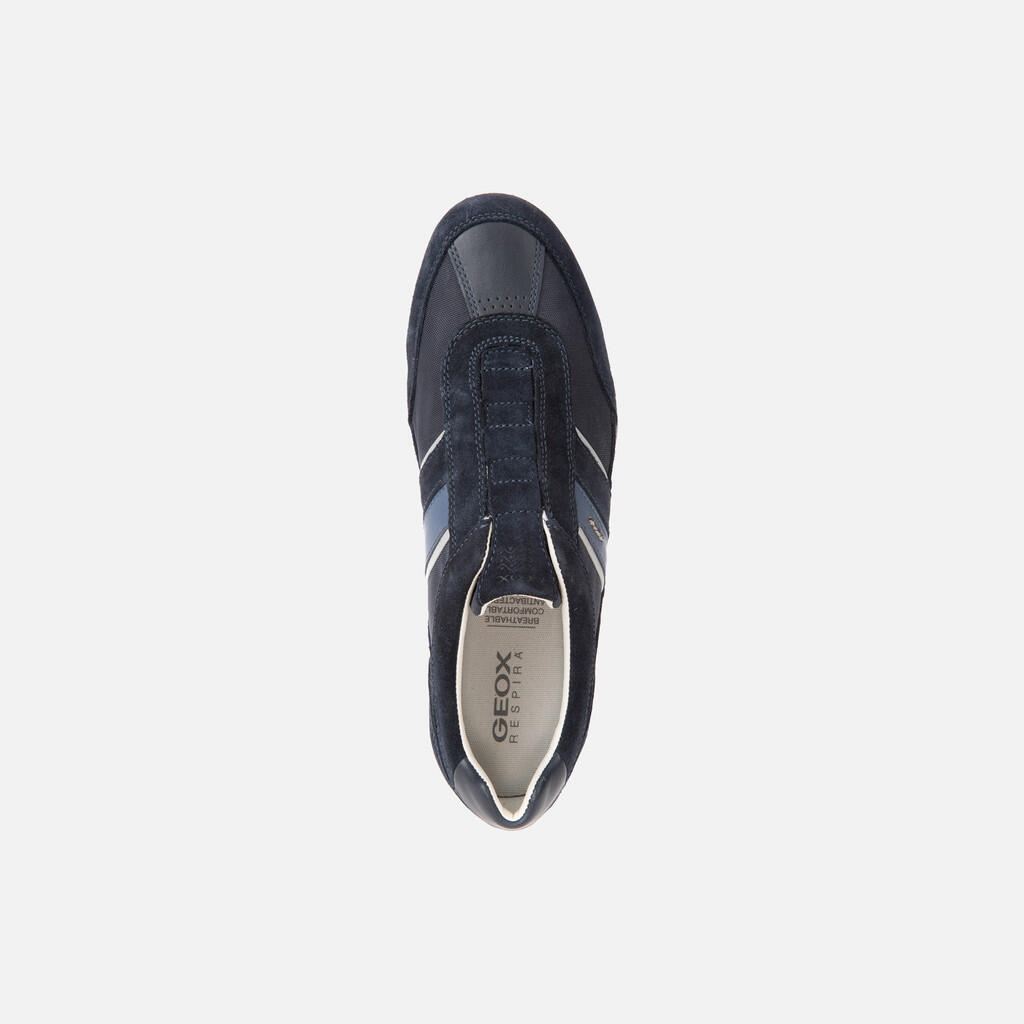 Baskets Homme U WELLS Bleu Marine 6/7