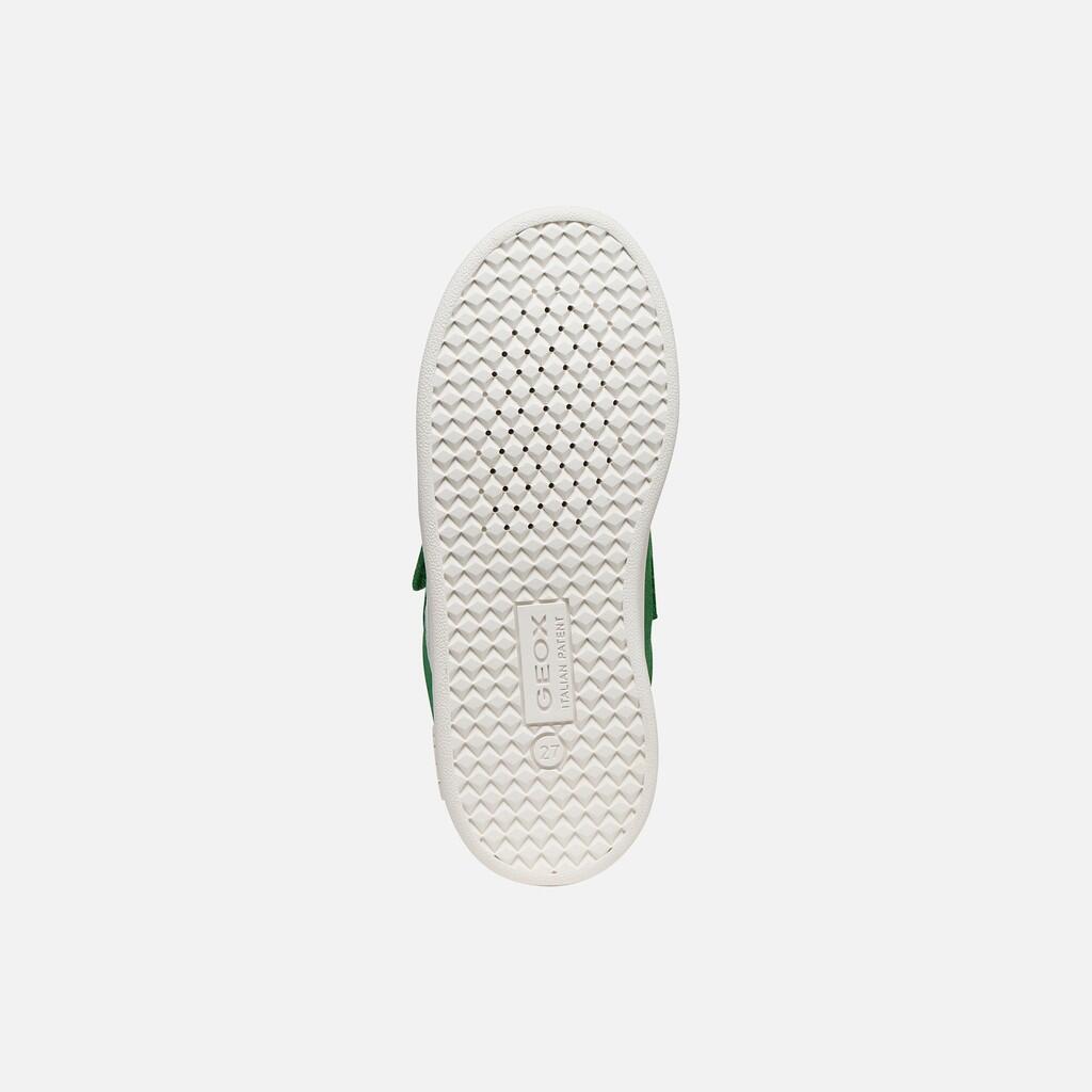 Baskets Garçon ECLYPER BOY Vert/Blanc 7/7