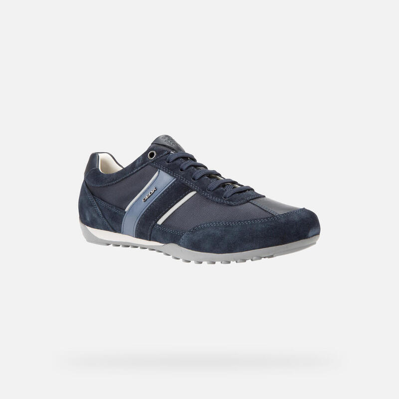 Tenisky Geox Wells Suede+Textile
