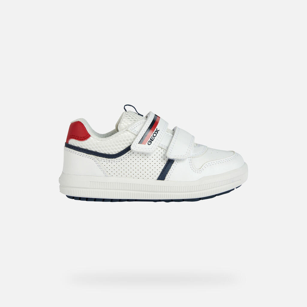 Baskets Garçon ARZACH BOY Blanc/Bleu Marine 2/7
