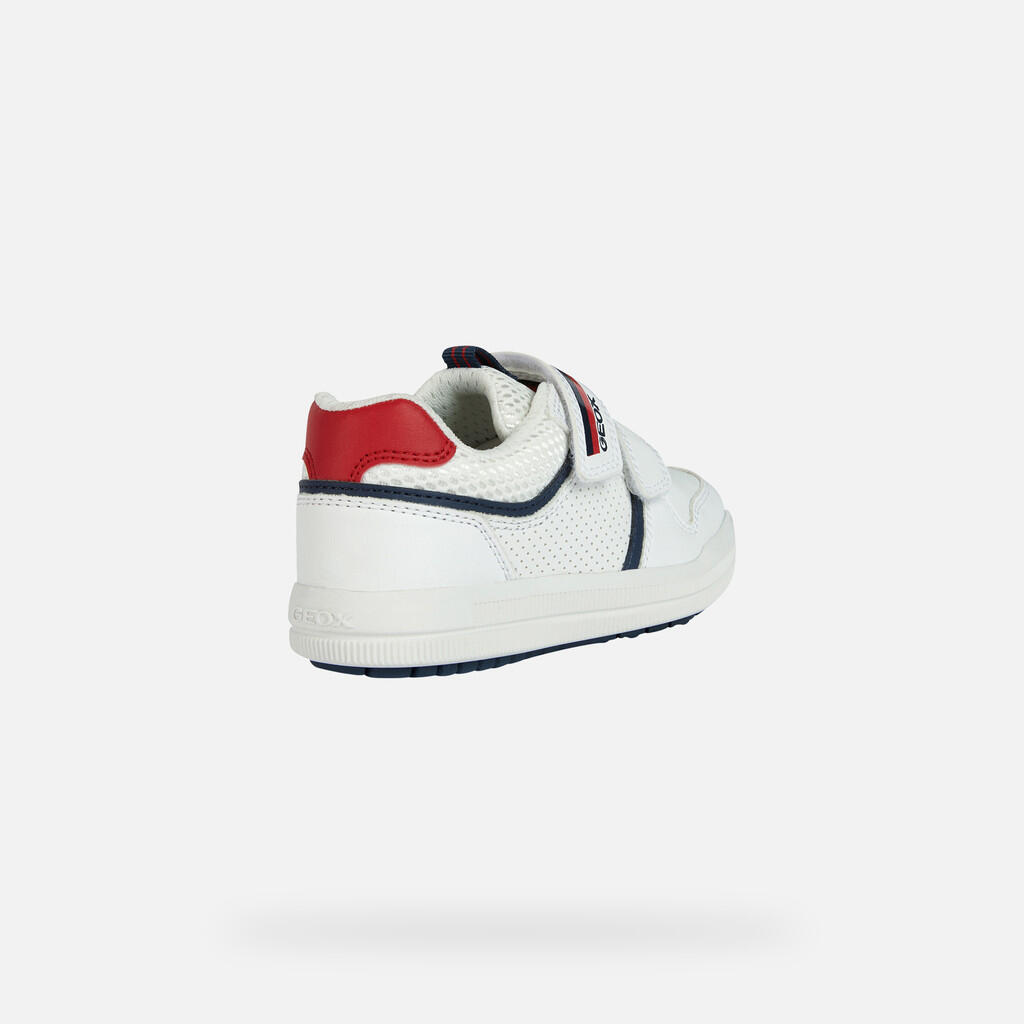 Baskets Garçon ARZACH BOY Blanc/Bleu Marine 5/7
