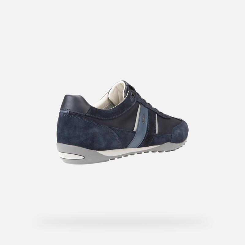 Tenisky Geox Wells Suede+Textile