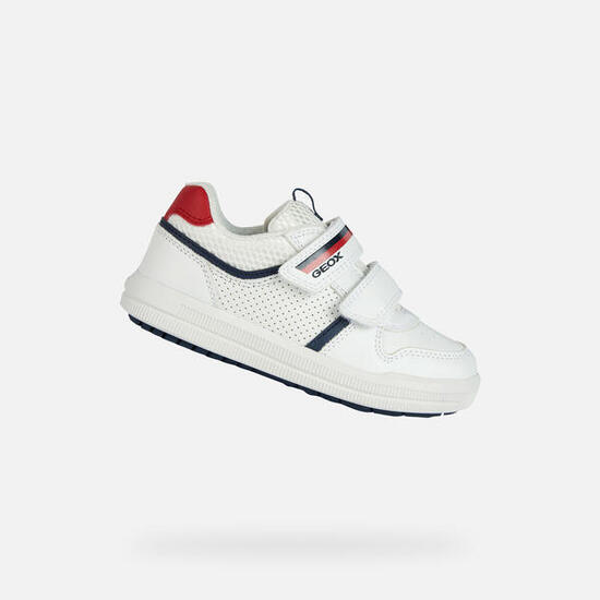 Baskets Garçon J ARZACH BOY Blanc/Bleu Marine