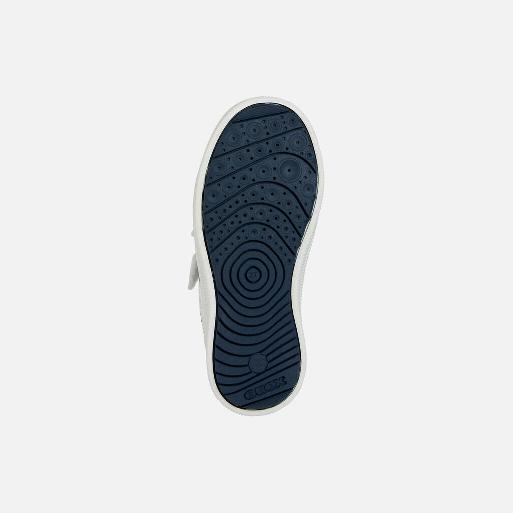Baskets Garçon ARZACH BOY Blanc/Bleu Marine 7/7