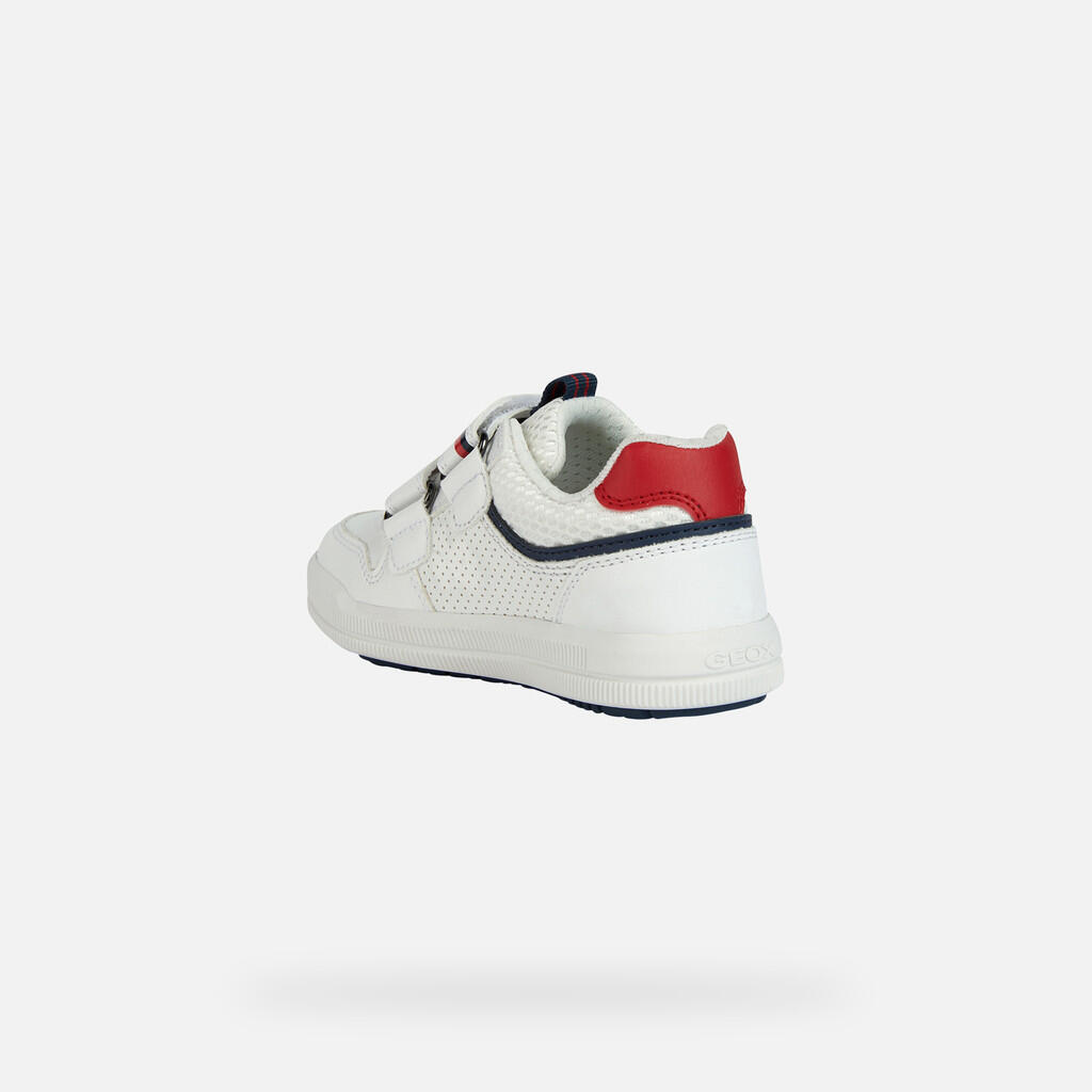 Baskets Garçon ARZACH BOY Blanc/Bleu Marine 4/7