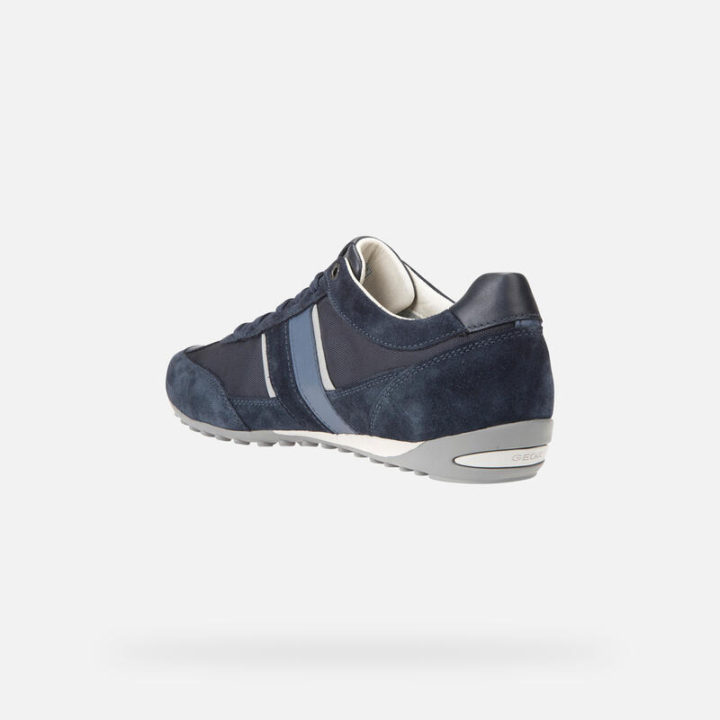 Tenisky Geox Wells Suede+Textile
