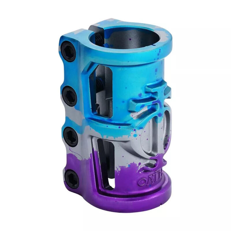 Kooi-V2 Alloy 4-Bout SCS-klem - Blauw/Paars/Titanium 1/6