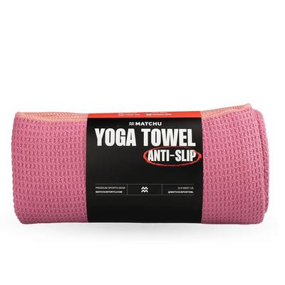 Asciugamano da yoga - Elegant Pink - 183 cm - 61 cm - 80% poliestere