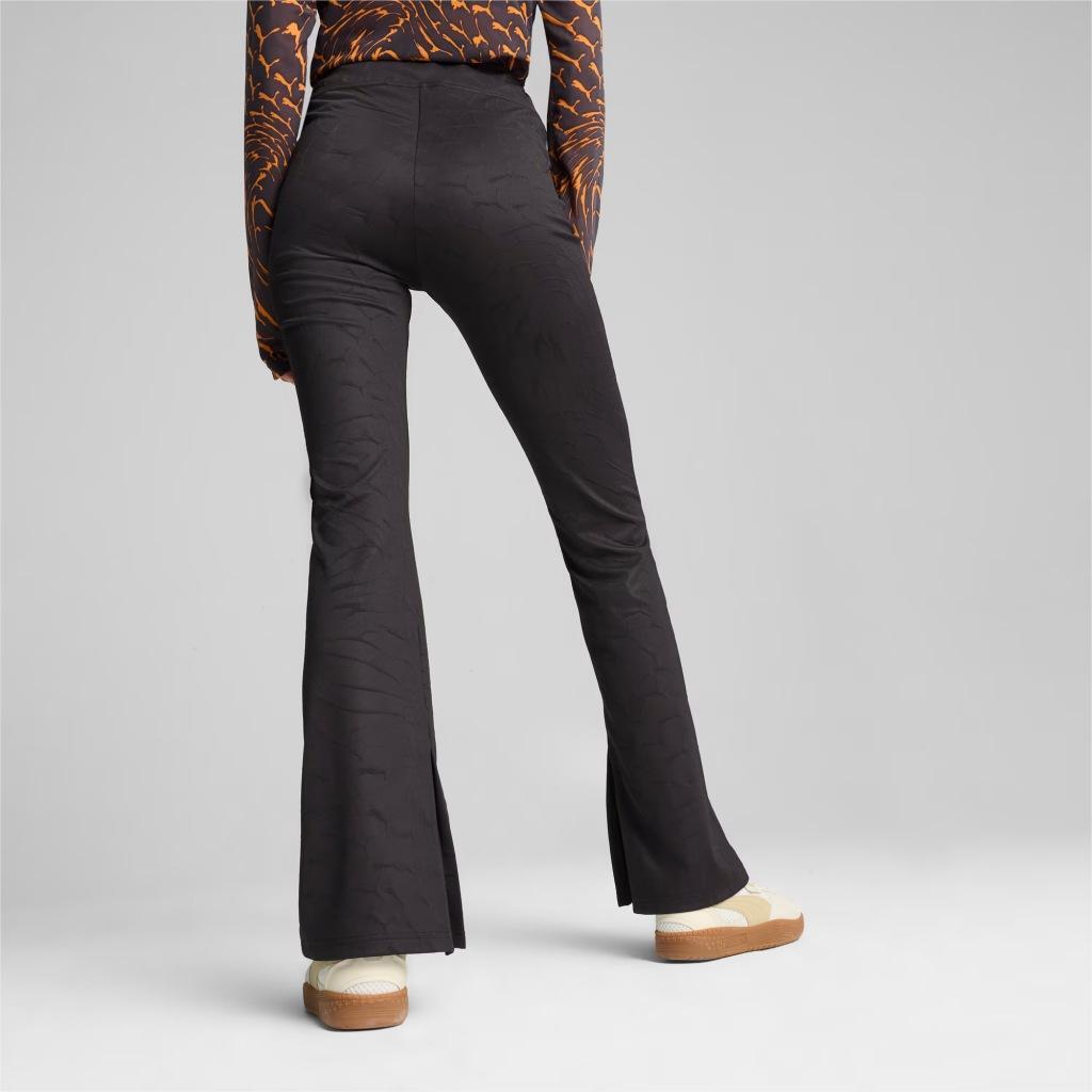 Pantalons Puma Modèle Dare To Textured Leggings Couleur Noir 3/5
