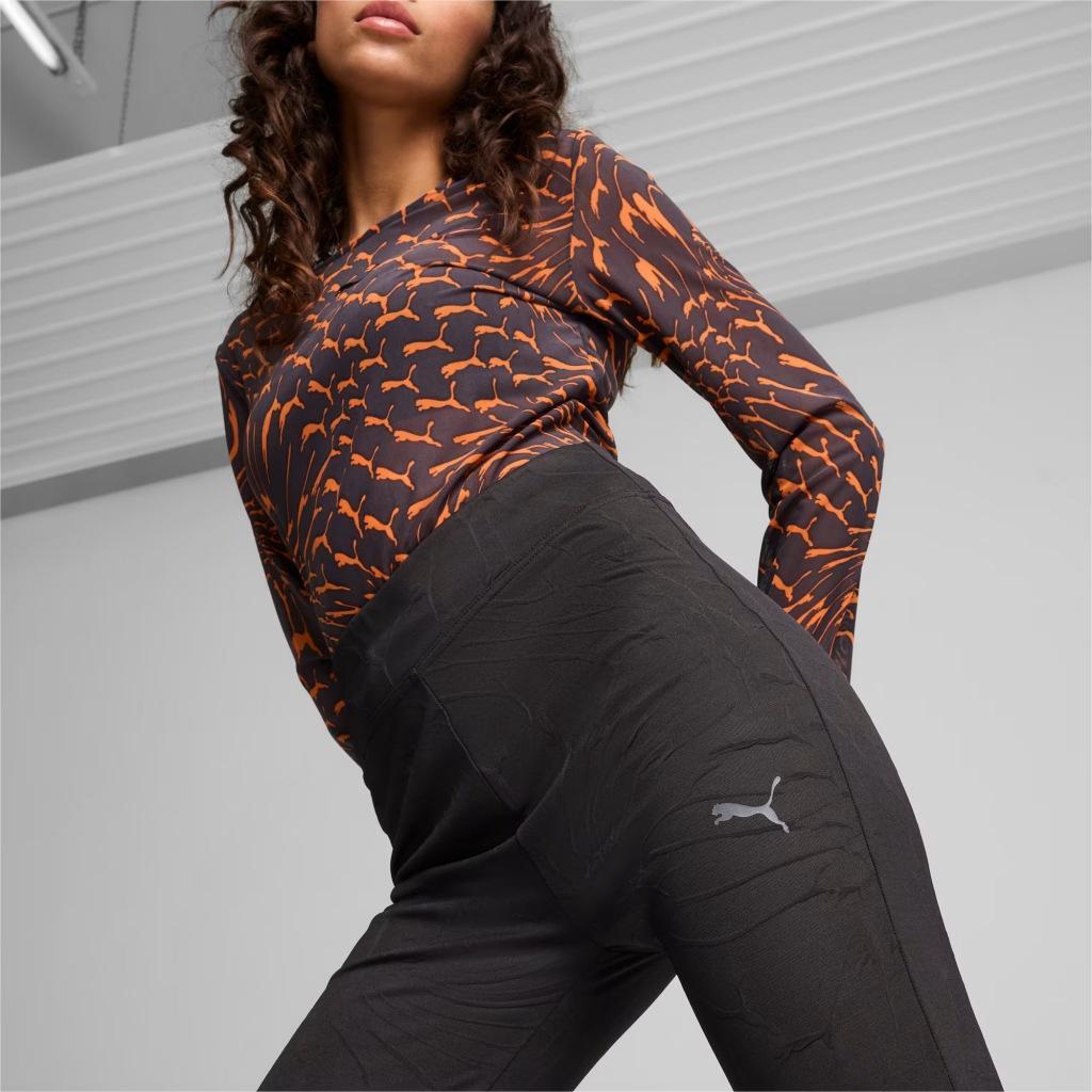Pantalons Puma Modèle Dare To Textured Leggings Couleur Noir 4/5