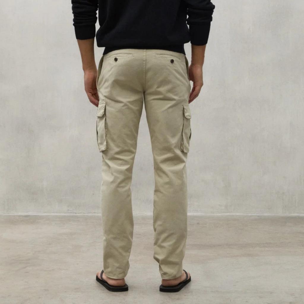 Pantalons Ecoalf Modèle Ethicargoalf Pants Couleur Beige 3/5