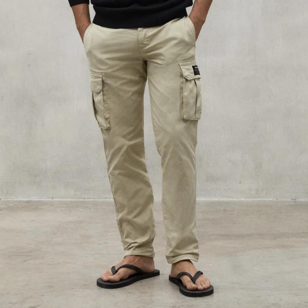 ECOALF Spodnie Ecoalf Model Ethicargoalf Pants Barva Béžový