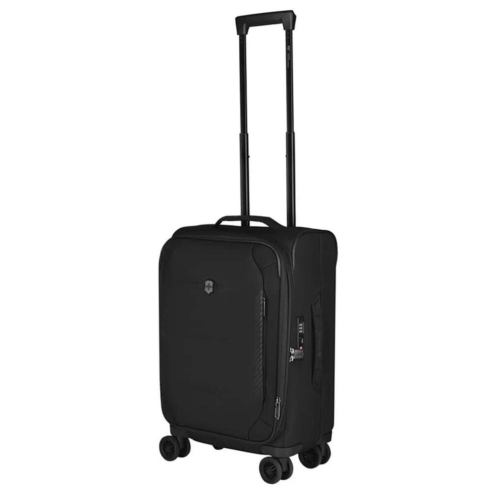 Victorinox Crosslight Frequent Flyer Expandable Softside Carry-On Suitcase - Bla