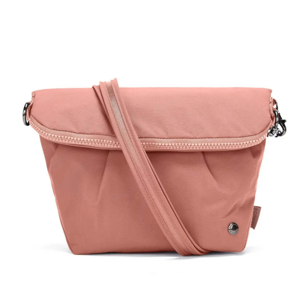 Pacsafe Citysafe CX Econyl Anti-Theft Convertible Crossbody Bag - Rose