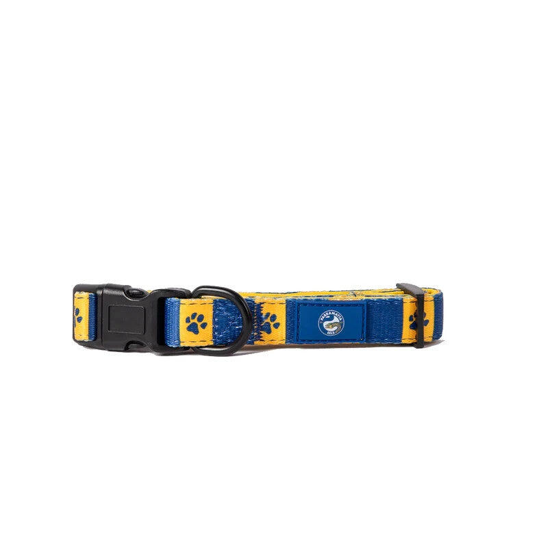 NRL Adjustable Dog Collar - Paramatta Eels