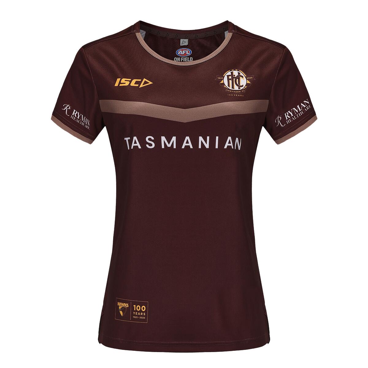 AFL 2025 Training Tee - Hawthorn Hawks - Youth - Kids