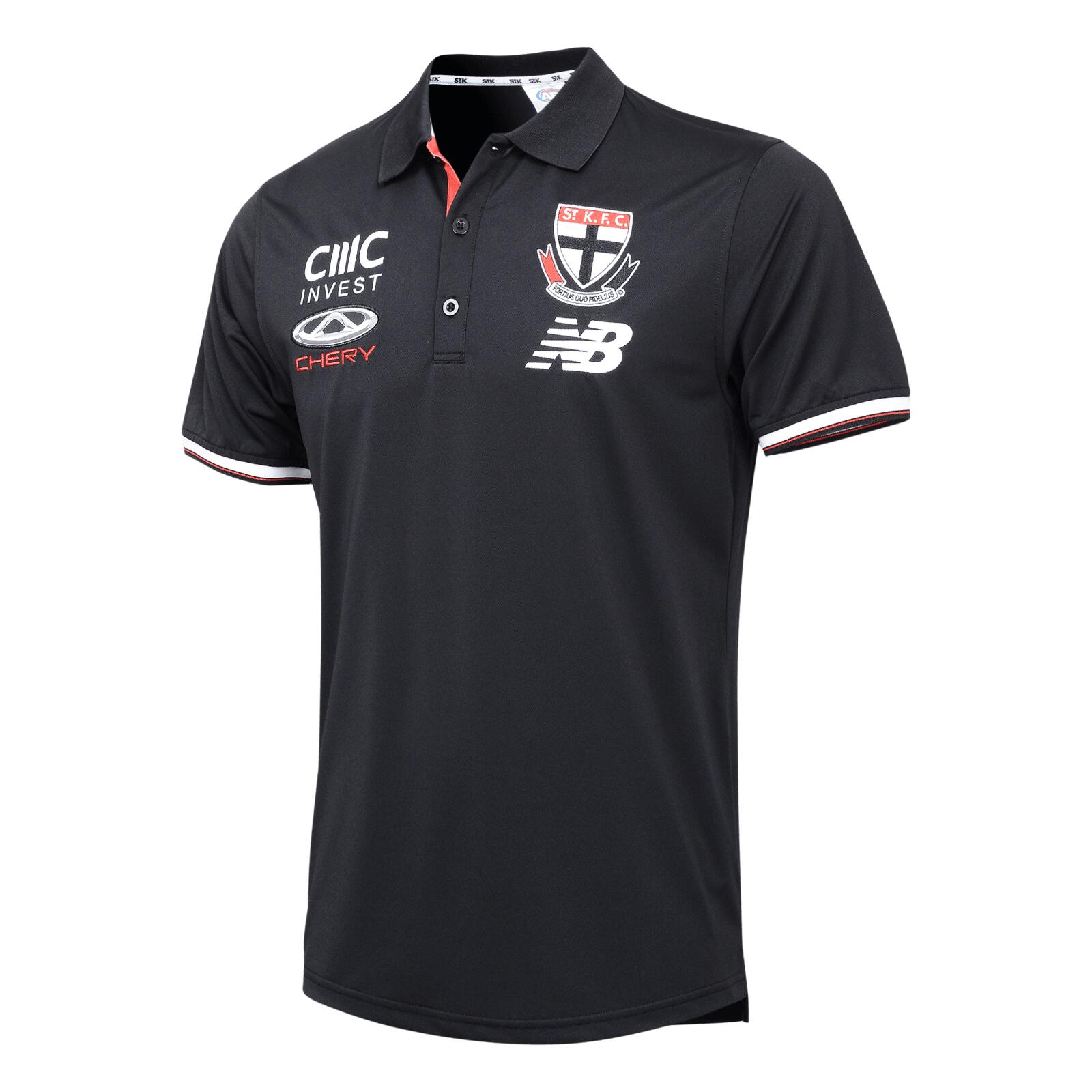 AFL 2024 Media Polo - St Kilda Saints - Youth - Kids