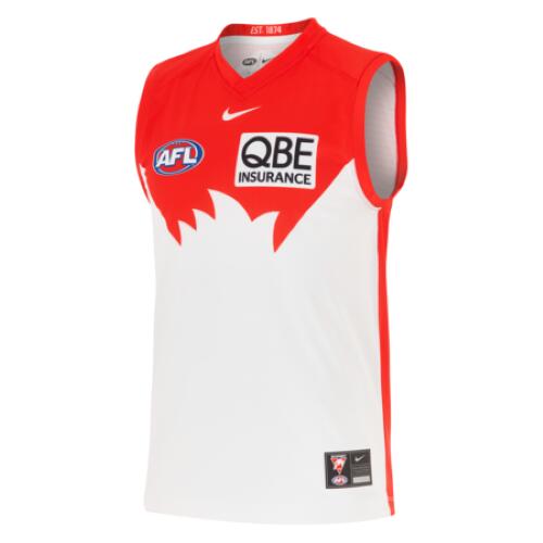 AFL 2025 Home Guernsey - Sydney Swans - Adult - Mens