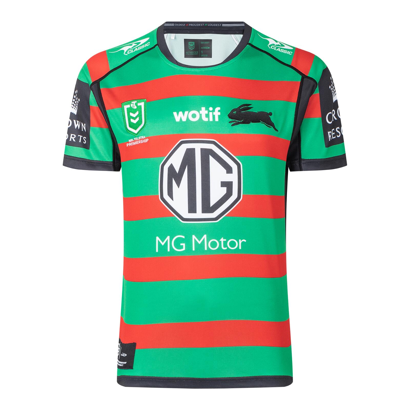 NRL 2023 Home Jersey - South Sydney Rabbitohs - Rugby League - CLASSIC