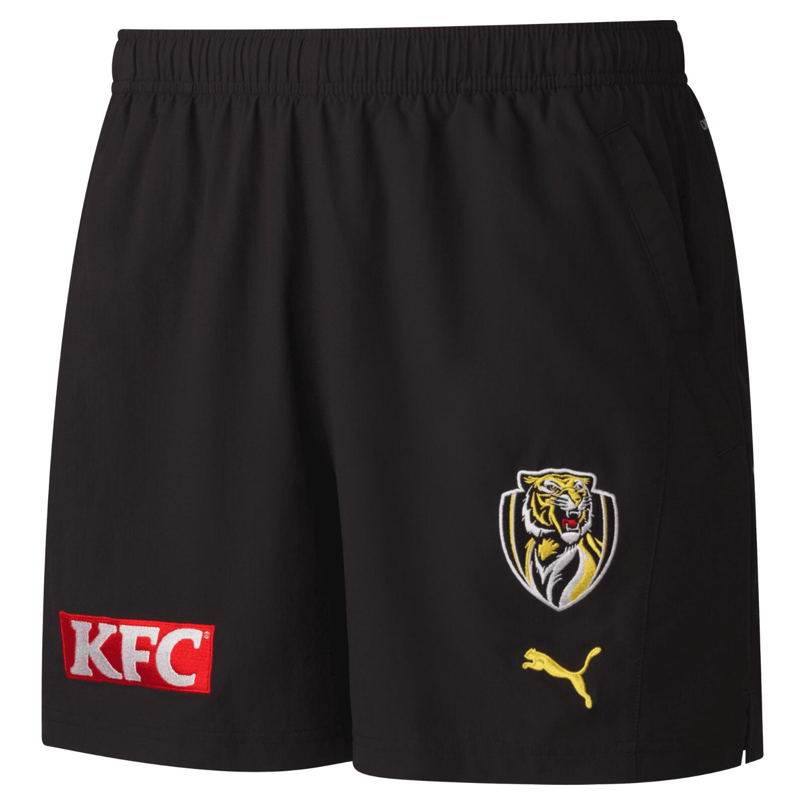 AFL 2024 Training Shorts - Richmond Tigers - Adult - Mens