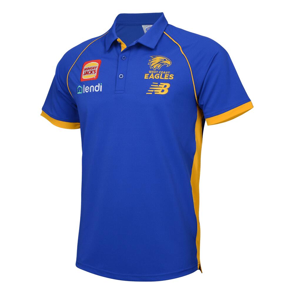AFL 2024 Media Polo - West Coast Eagles - Youth - Kids