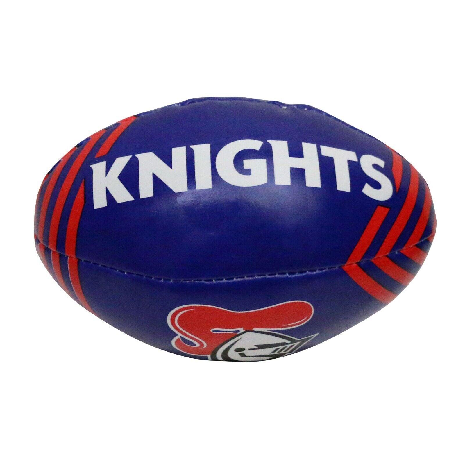 NRL 2025 6 Inch Sponge Football - Newcastle Knights - Supporter Ball