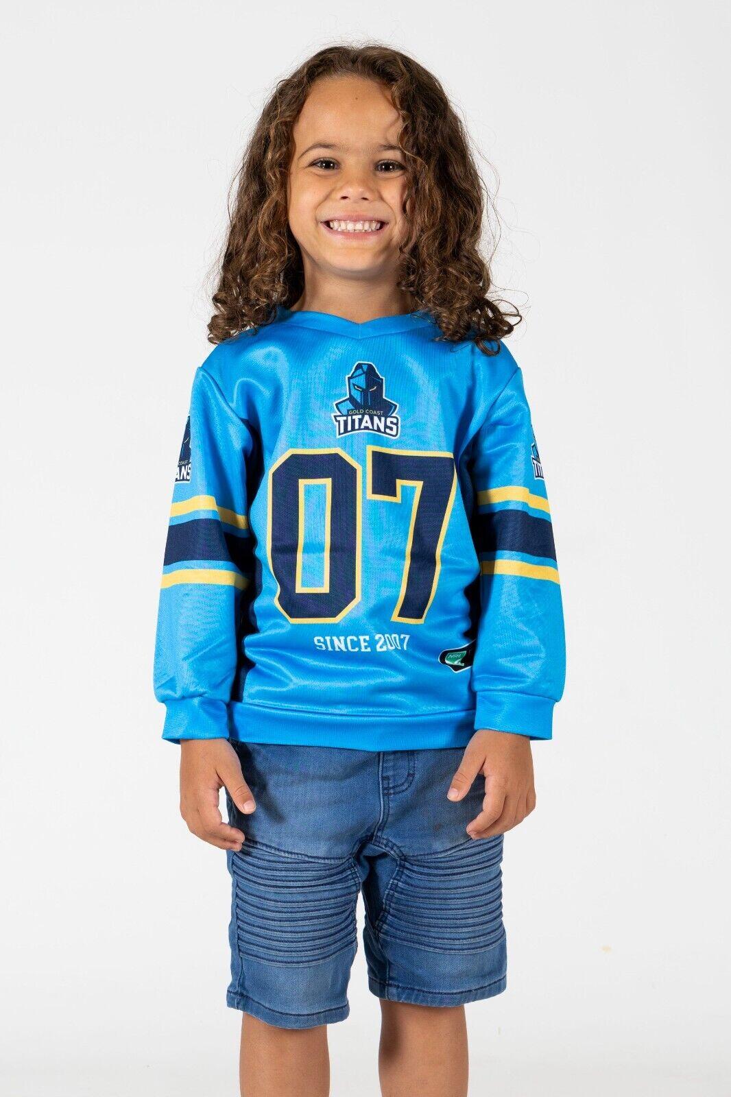 NRL Kids 'Quarterback' Pullover - Gold Coast Titans - Infant - Jumper