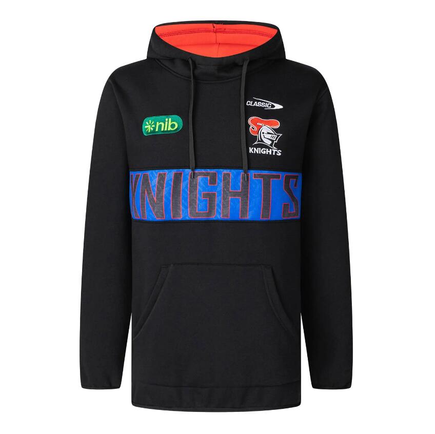 NRL 2025 Youth Team Hoodie - Newcastle Knights - Kids - Jumper - CLASSIC